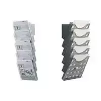 Helit H6103102 polistireninis (PS) skaidrus A4 dėklas 240x40x574 mm