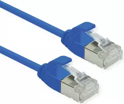 ROLINE Green jungiamasis kabelis RJ-45 (M) į RJ-45 (M) 3 m U/FTP CAT 6a halogeninis, liejinis, su užraktu, vytas mėlynas (21.44.3346)