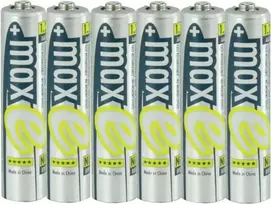 Ansmann 4+2 nemokamos įkraunamos baterijos maxE Micro AAA 800 mAh