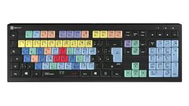 Klaviatūra Logickeyboard LKB-CBASE-A2PC-DE universali USB QWERTZ vokiška juoda
