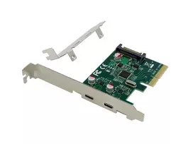 Conceptronic EMRICK PCIe kortelė su 2 USB 3.2 Gen 2 Type-C prievadais