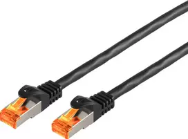 Tinklo kabelis ShiverPeaks S/CONN 08-26055 Juodas 5 m Cat6a S/FTP