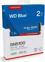 SanDisk 2TB WD BLUE SN5100 NVME SSD - Flash atmintinė (WDBS4F0020BNC-WRSN)