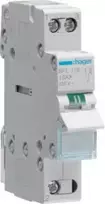 Hager SFL116. Produktfarbe: Weiß. AC Eingangsspannung: 230 V, AC Eingangsfrequenz: 50.60 Hz, Nominale Stromabgabe: 16 A. Breite: 17,5 mm, Tiefe: 68 mm
