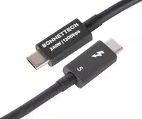 Sonnet Cable Thunderbolt 5 juodas - Laidas (TCB-TB5-10M)