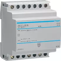 Saugos transformatorius 12V/1.33A arba 24V/0,67A ST313 (ST313)