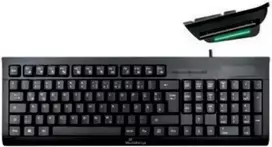 Klaviatūra MediaRange MROS114 Office USB, QWERTZ, vokiškas išdėstymas, juoda