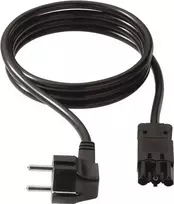 Maitinimo laidas Bachmann 375.072 Juodas 1 m ST18