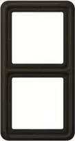JUNG CD 582 BR - Braun - Duroplast - Schraubenlos - JUNG - 81 mm - 152 mm