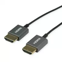 ROLINE HDMI-koaksialinis kabelis itin plonas 8K60 ST/ST - kabelis - skaitmeninis/ekrano/video (11.04.5937)