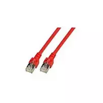 EFB-Elektronik RJ45 jungiamasis kabelis Cat.5e SF/UTP PVC CCA raudonas 3m