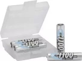 Ansmann Micro AAA įkraunamos NiMH baterijos 4 vnt. + dėžutė 1100 mAh 1,2 V 1311-0002