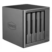 NAS TERRAMASTER F4 SSD keturių lizdų SSD saugykla su keturių branduolių procesoriumi ir 8GB DDR5