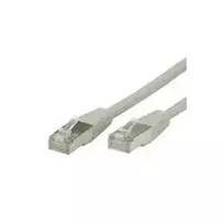 Secomp VALUE Patch-Cable RJ-45 (vyriškas) į RJ-45 (vyriškas) 10 m SFTP PiMF CAT 6 Lieta, vytas pilka (21.99.0810)