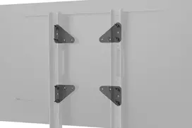 VESA adapteris Heckler Design H497-BG plieninis juodai pilkas 1,27 kg
