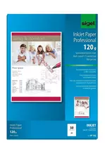 Popierius spausdinimui A4 Sigel IP182 Matinis 50 lapų Baltas