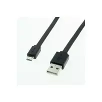 ROLINE USB laidas – USB A (vyriškas) į Micro-USB B (vyriškas) – 1 m – juodas (11.02.8760)