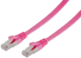 Tinklo kabelis ShiverPeaks BS75511-SL0.25M Violetinis 0,25 m Cat7 U/FTP STP