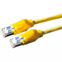 Datwyler DATWYLER - jungiamasis laidas - RJ-45 (kištukas) - RJ-45 (kištukas) - 3 m - SSTP - CAT 6 - be halogenų - geltonas (21.05.0032)