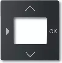 BUSCH JAEGER 2CKA006430A0389 - Schwarz - Kunststoff - Matte - Busch-Jaeger - 6455-101 6456-101 1098 U-101 1098 UF-101 6465 U-101 CO2 1091 U - 1 Stück(