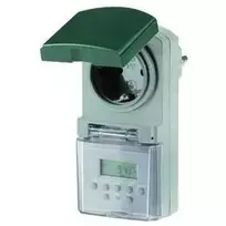 REV IP44 skaitmeninis laikmatis, žalias (0025750409)