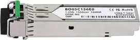 SFP optinis siųstuvas-imtuvas BlueOptics CBO, suderinamas su Allied Telesis SFP-1G-ZX-160KM — 1Gbps, 160 km