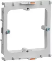 Hager montavimo dėžutė grindų kanalui 71 mm x 64 mm GLT1511 šviesiai pilka (RAL 7035) 1 vnt.