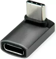 ROLINE USB4 40G Type C adapteris ST/BU 90° platus Alu (12.03.2934)