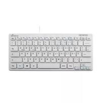 Klaviatūra MediaRange MROS113 Office USB QWERTZ vokiška balta