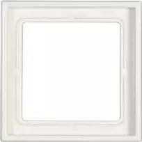 Apdailinis rėmelis JUNG LS 981 WW baltas duroplast 81×81 mm