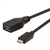 ROLINE USB 3.1 adapteris, USB Type C – A, kištukas/lizdas, OTG, juodas, 0,15 m (11.02.9030)