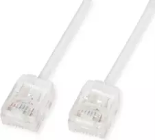 ROLINE UTP Patch Laidas Cat.6A Ultra-trumpas RJ45 Baltas 1.5m - Tinklo - UTP (21.15.4474)