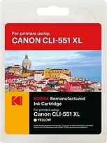 185C055139 KODAK CAN. MG5550 TINTE YEL 6446B001/CLI551XLY 274Seiten 11ml (185C055139)