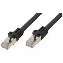 Tinklo kabelis ShiverPeaks BASIC-S Cat7 1m Juodas