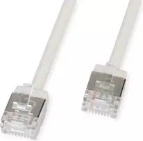 ROLINE U/FTP Patch Laidas Cat.6A Itin trumpas RJ45 Pilka 2m - Tinklo - FTP (21.15.4502)