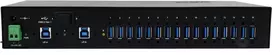 Exsys EX-1526HMVS - USB 3.2 Gen 1 (3.1 Gen 1) Type-B į USB 3.2 Gen 1 (3.1 Gen 1) Type-A adapteris - 5000Mbit/s - Juoda - Metalinis