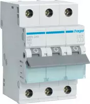 Automatinis jungiklis Hager MBN340, 3P, 40 A, 50/60 Hz