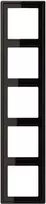 Jung rėmelis 5-ių modulių juodas horizontalus/vertikalus LS 985 SW (LS985SW)