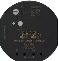 Jungiklis JUNG FM AS 10 UP – įmontuojamas, 868 MHz, 230 V, 2300 W, 53×28 mm