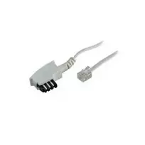 Telefono laidas ShiverPeaks S/CONN 70046-W 6 m Baltas