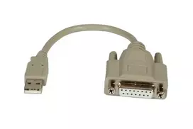 EFB-Elektronik USB2.0 adapterio laidas Game Port, 0,2 m, USB-A kištukas / D-SUB15 lizdas