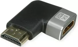 ROLINE HDMI 8K adapter 90° kampinis kištukas/lizdas - adapteris (12.03.3251)