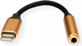 ROLINE Gold - Audio-Adapter - USB-C männlich zu Stereo Mini-Klinkenstecker weiblich