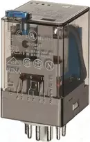 Finder pramoninė kištukinė relė 3Wf.Fas. 90.73/112 60.13.9.024.0070 (601390240070)