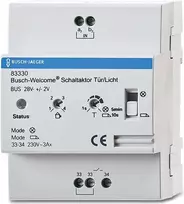BUSCH JAEGER 83330 perjungimo pavara – montavimui ant DIN bėgelio – IP20 – balta – CE – RoHS – 350 W