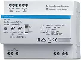 Busch-Jaeger 83301 centrinė išmaniojo namo valdymo instaliacija Wired (2CKA008300A0462)