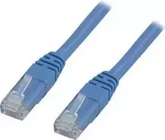 Tinklo kabelis Deltaco UTP Cat6 RJ-45 3 m mėlynas