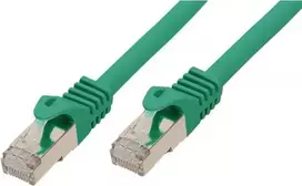 ShiverPeaks S/CONN Cat7 15 m žalias tinklo kabelis