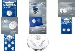 Vienkartinė baterija Varta CR3032 šarminė 3,2 mm aukščio 3 cm skersmens