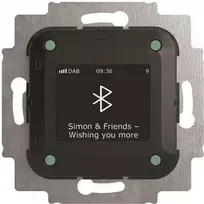 Busch-Jaeger Busch-Radio BTconnect DAB+ su Bluetooth sąsaja 8217 U-101 (2CKA008200A0278)